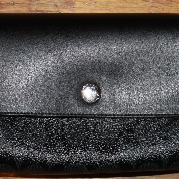 Coach Tote Bag + Small Purse + Vintage 80-90s Shearling Gloves - Picture 6 of 11